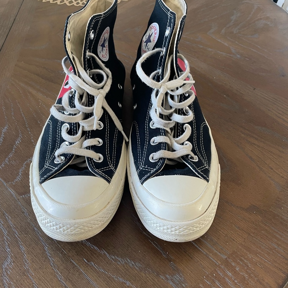 Converse Kids High-Top Sneakers - Black & White